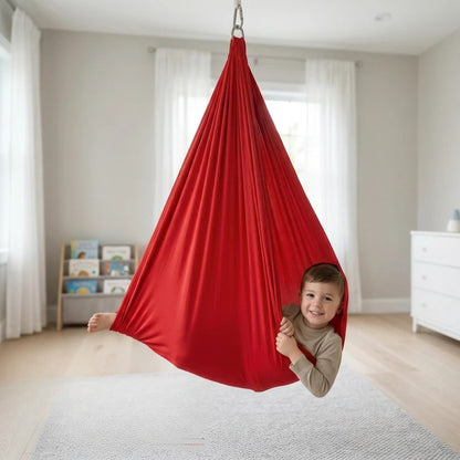 Pedagogical sensory swing for children