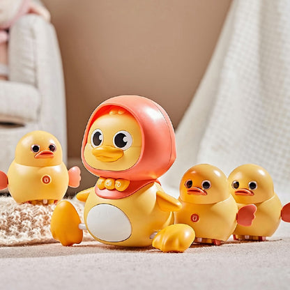 Wobbling Duck Family Kids Toy