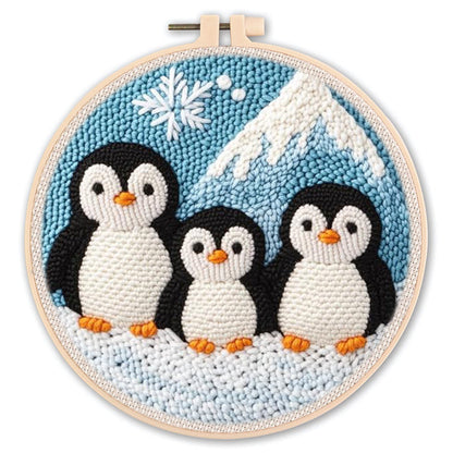 Punch Needle Embroidery Starter Kit – Beginner DIY Set with Beautiful Patterns