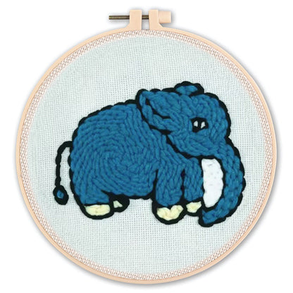 Punch Needle Embroidery Starter Kit – Beginner DIY Set with Beautiful Patterns