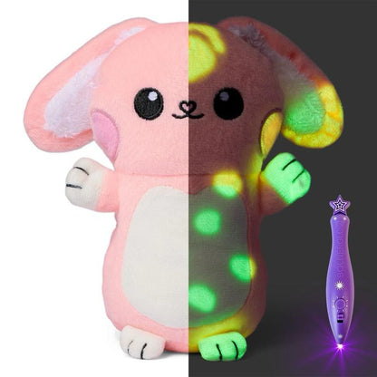 Magic Plush with Glow Drawing Pen – Interactive Light-Up Cuddly Toy for Kids