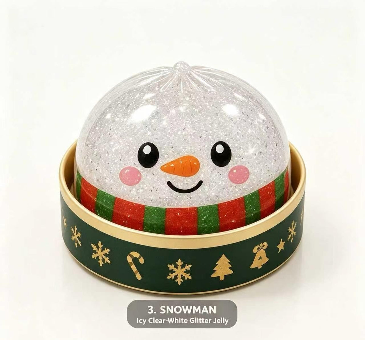 Christmas Dumpling Squishy Stress Relief Toy Set