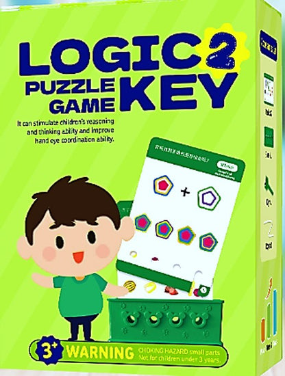 Logic key puzzle game for kids