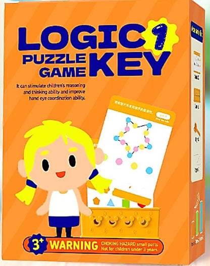 Logic key puzzle game for kids