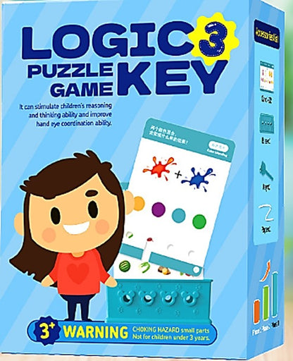 Logic key puzzle game for kids