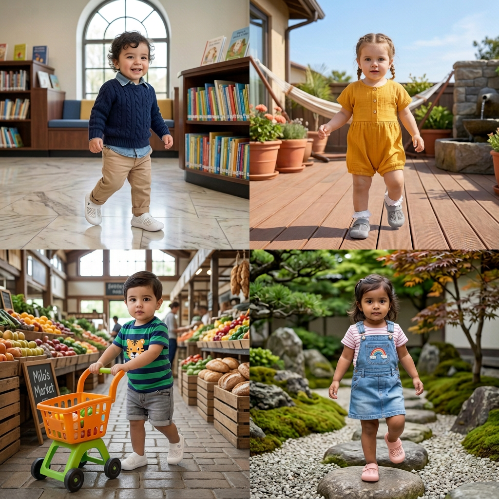 Comfortable Baby Shoes with Soft, Non-Slip Soles