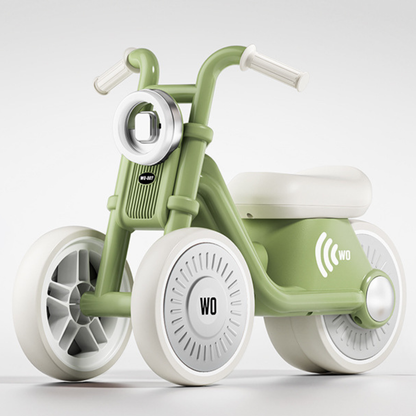 Stylish Kids Tricycle – Silent Wheels with LED Lights