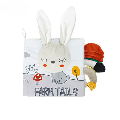 Sensory plush toy playbook for children