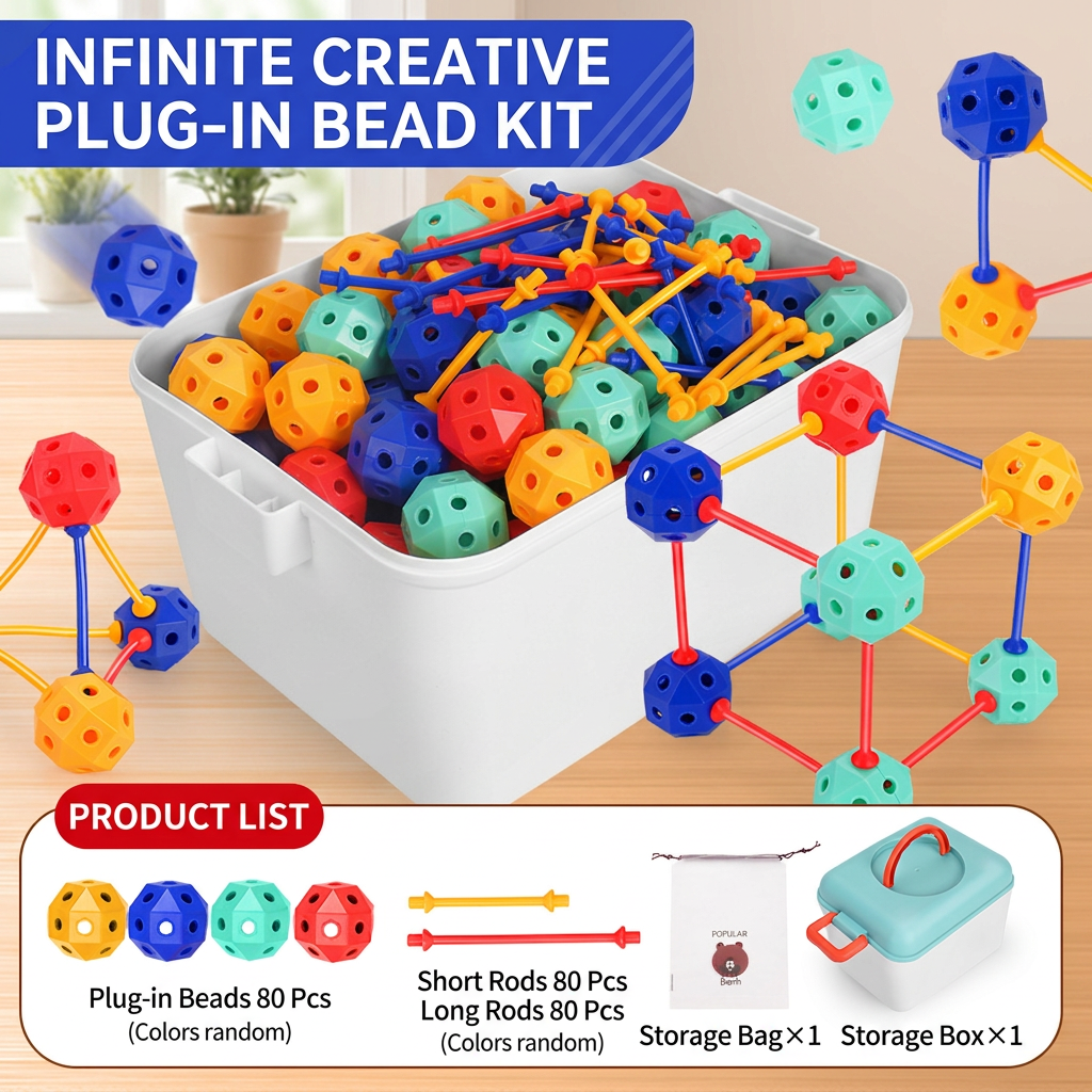 3D STEM Construction Building Set – Creative Learning Toy