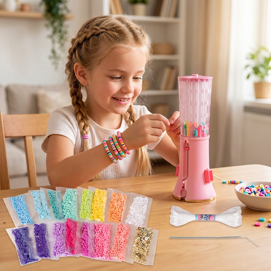 DIY Beaded Bracelet Making Kit for Kids
