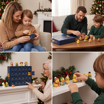 24-Day Magic Duck Advent Calendar with Collectible Mini Figurines