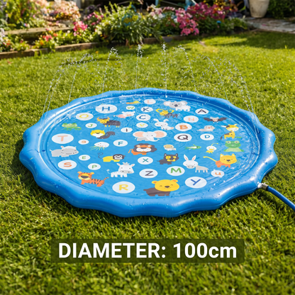 Inflatable Kids Splash Pad with Sprinkler – Outdoor Water Play Mat for Garden & Beach