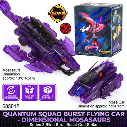 Jumping Transforming Racing Car Toy