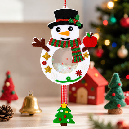 DIY Christmas Shaker Ornament Craft Kit for Kids