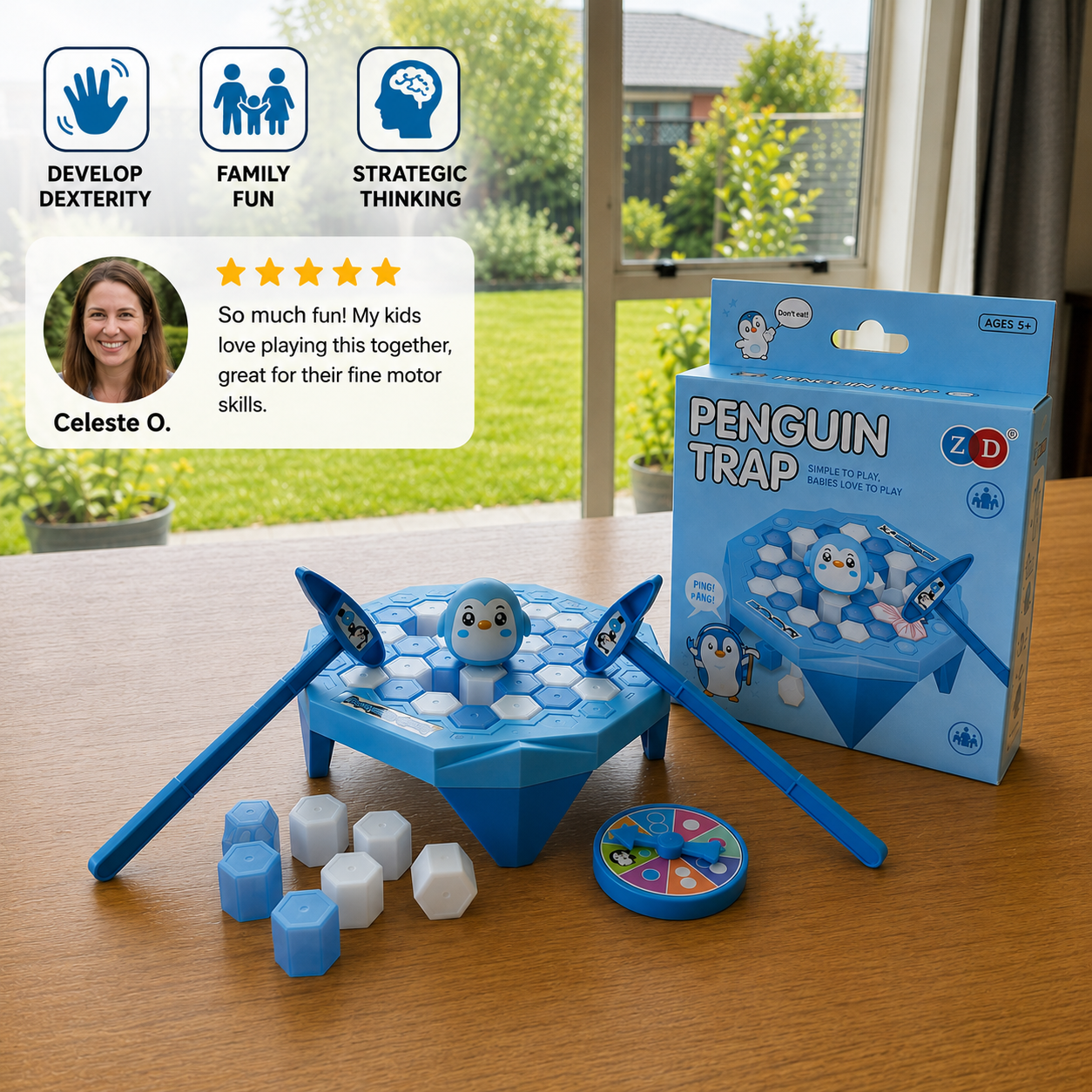 Penguin Icebreaker Dexterity Game