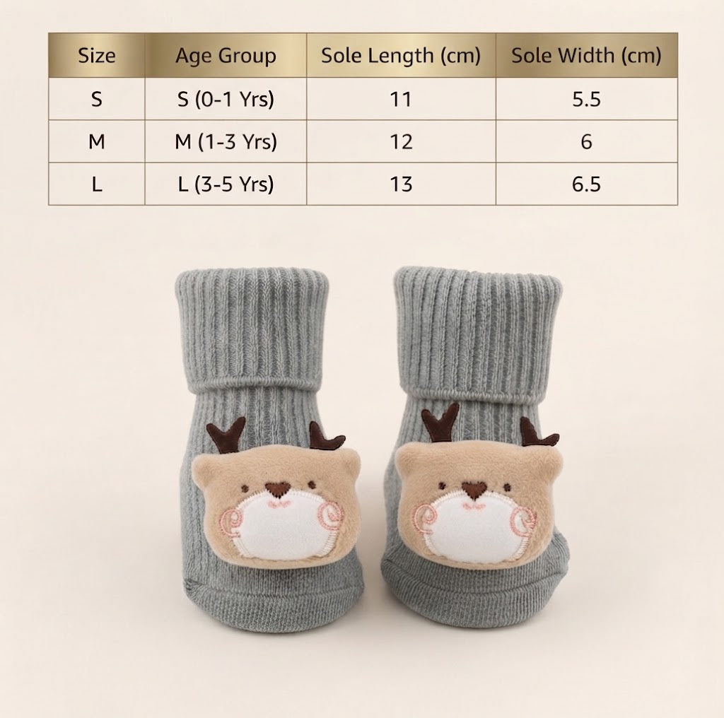 Baby Plush Toy Sock Shoes