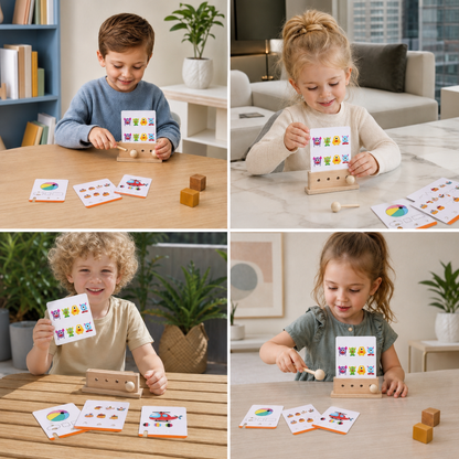 Wooden Logic Educational Unlocking Game for Kids - Preschool Skill Developement