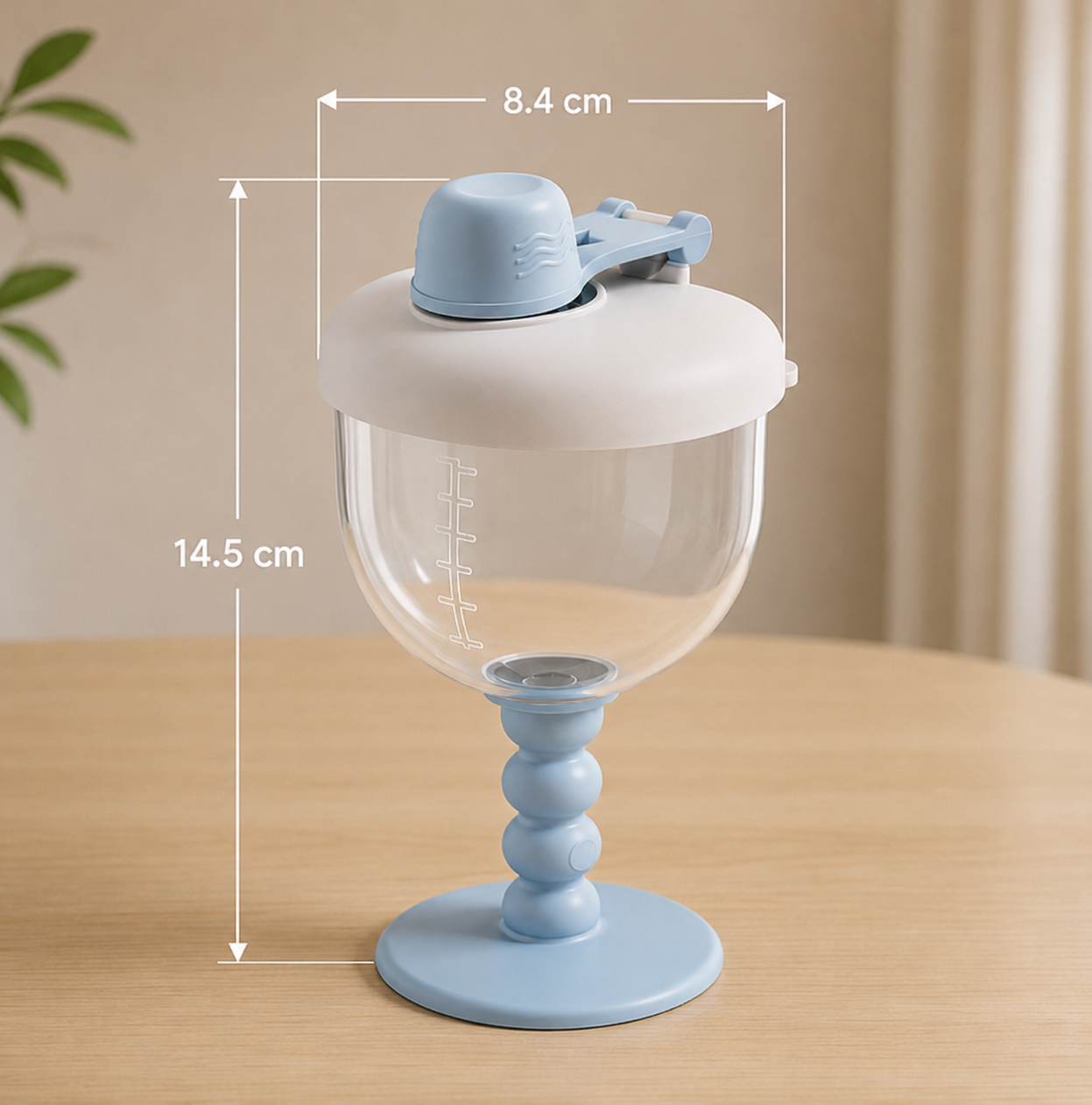 Spill-Proof Baby Straw Training Cup