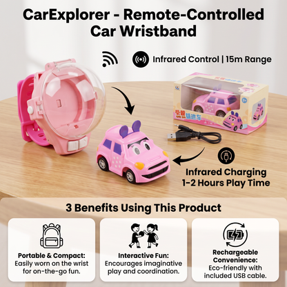 CarExplorer - Remote-Controlled Car Wristband