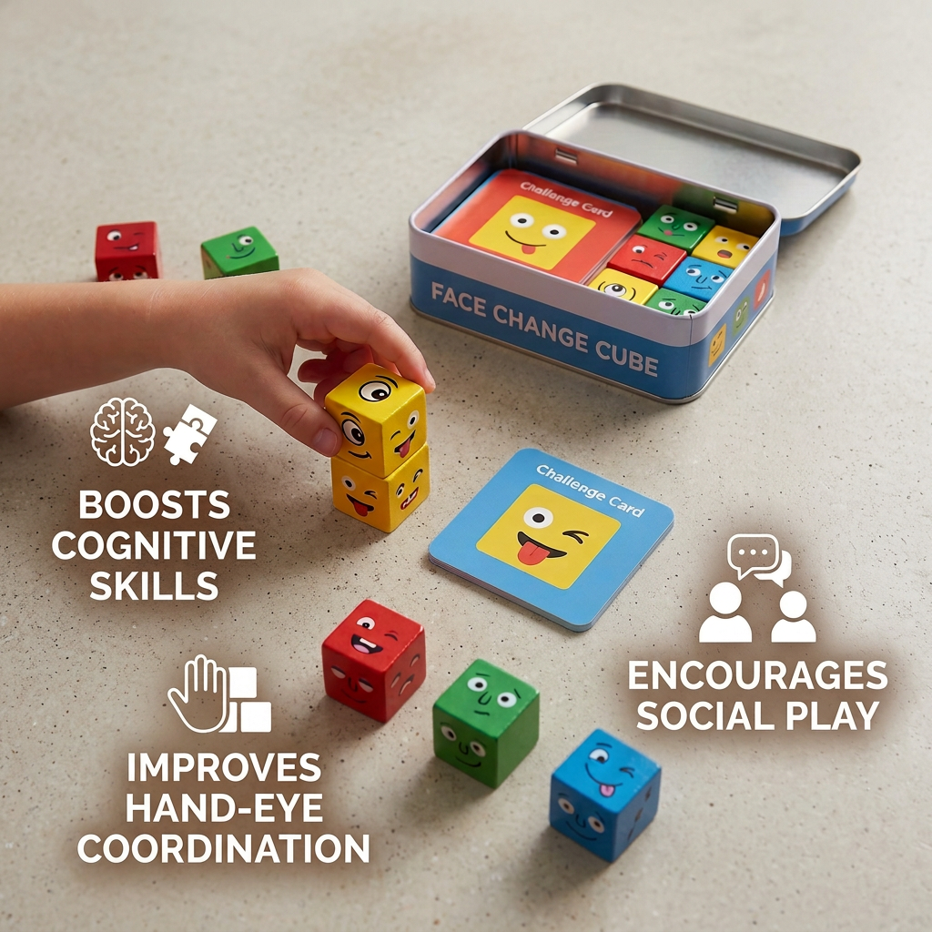 FaceCube - Family Game Set