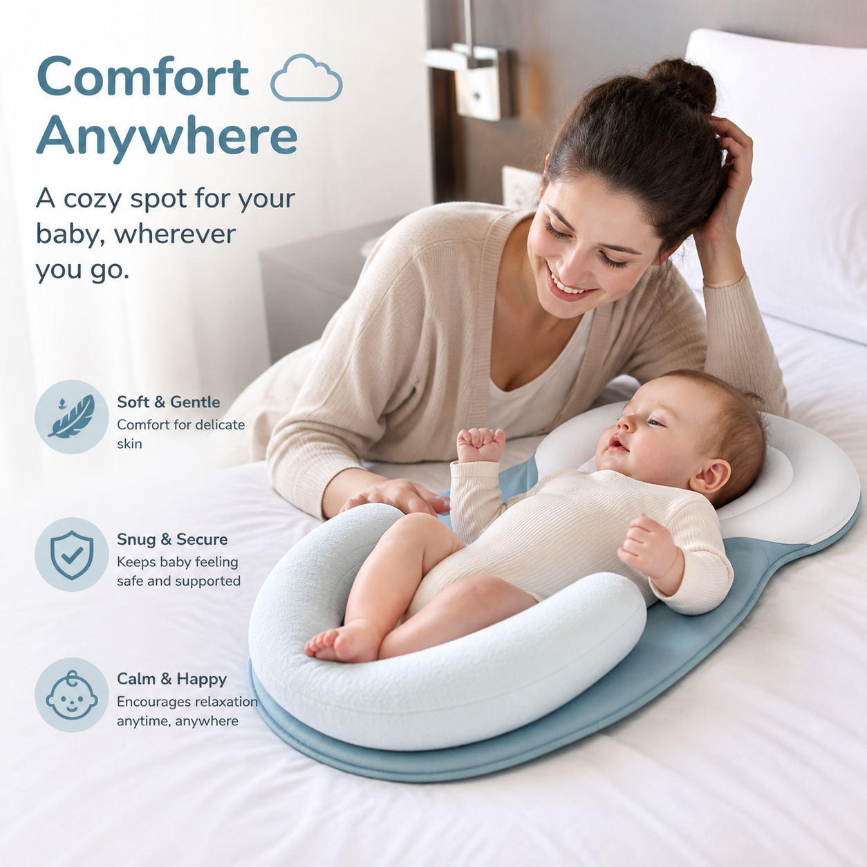 Baby Lounger - Baby Lying Pad