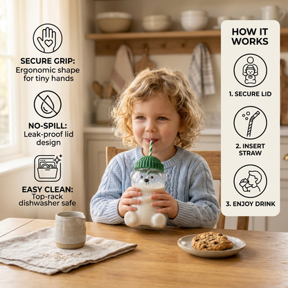 HoneyBear Kids Drinking Bottle