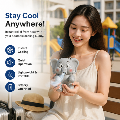 Cute Animal Mug Cooling Fan