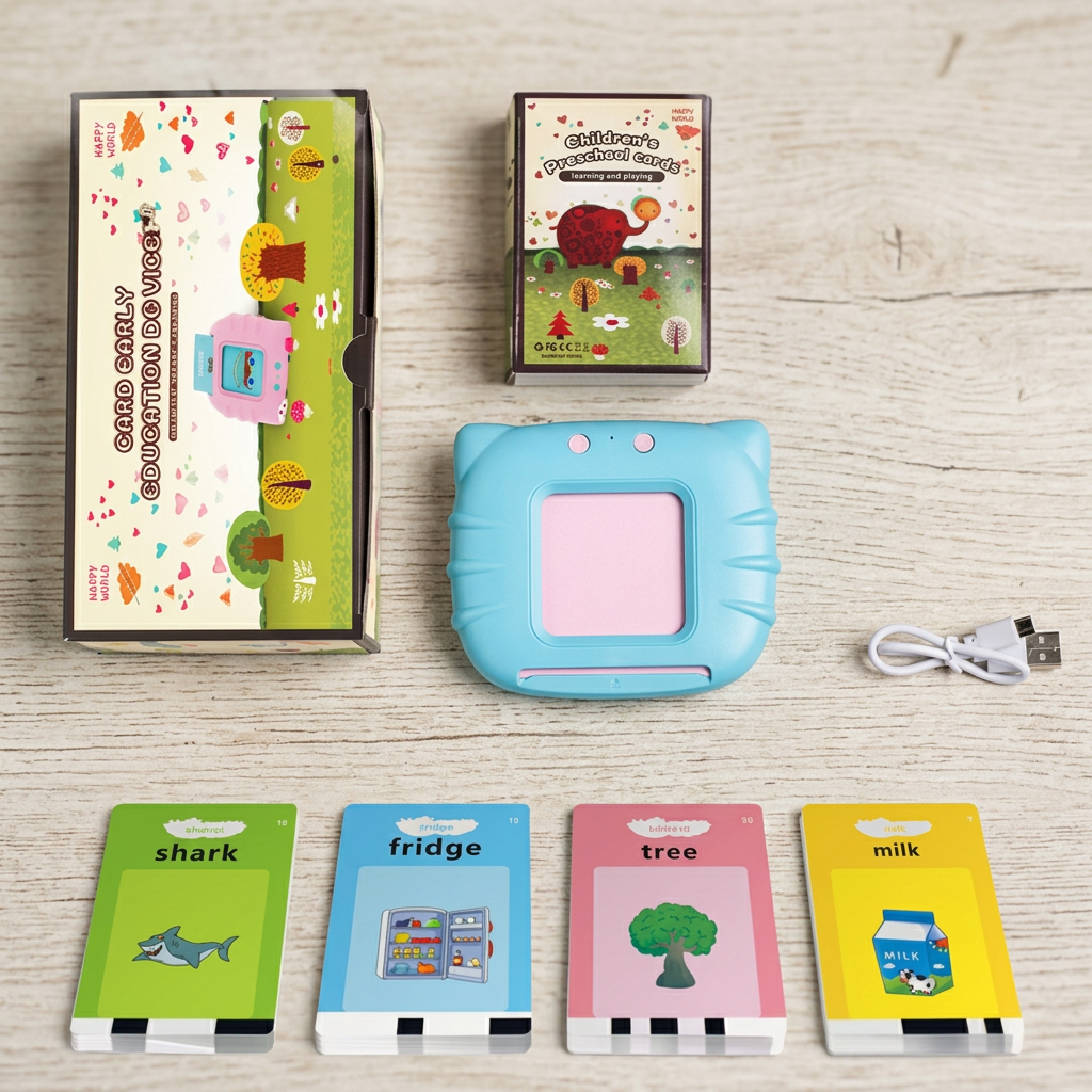 Interactive Learning Flashcards - Educational Talking Cards