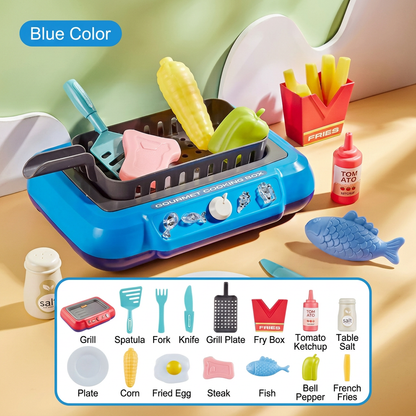 Gourmet Play and Cooking Box for Kids