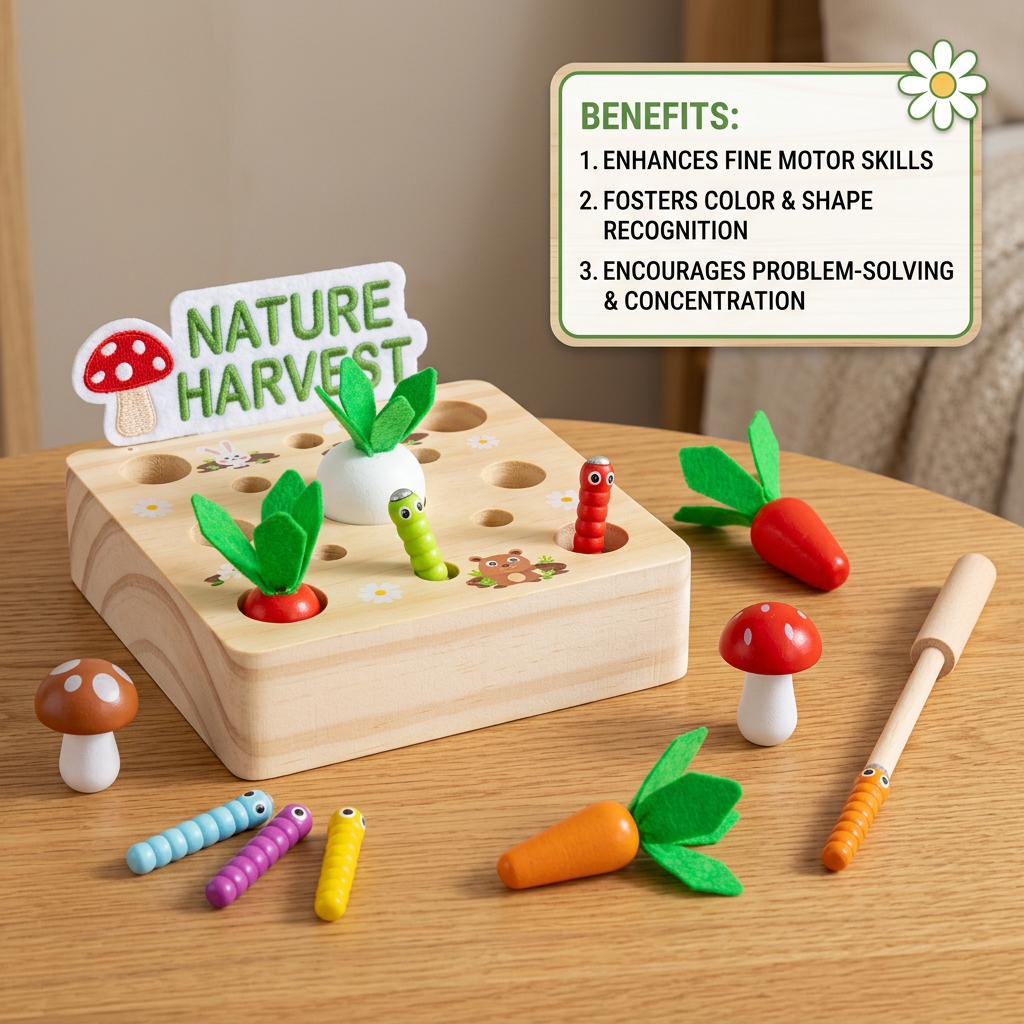 Montessori Learning and Development Wooden Toy