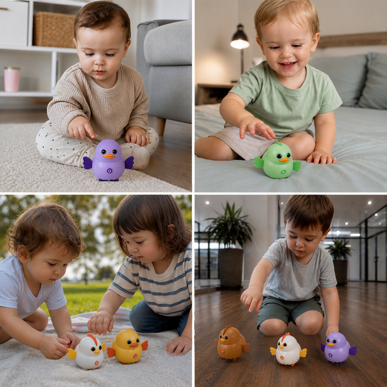 Wobbling Chicks Kids Toy
