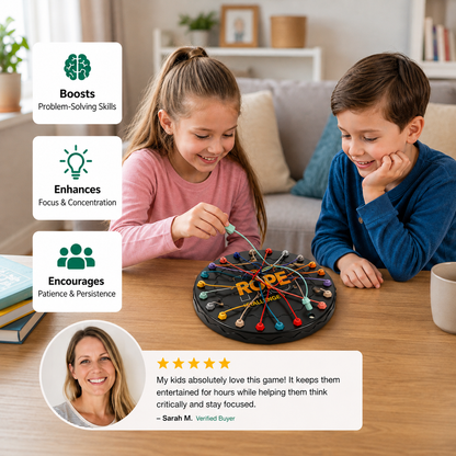 Knot & Rope Logic Game – Thinking & Strategy Game for Kids