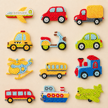 DIY sticker cartoon diamond painting