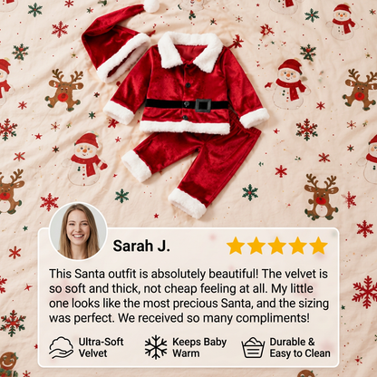 Baby & Toddler Santa Costume Set