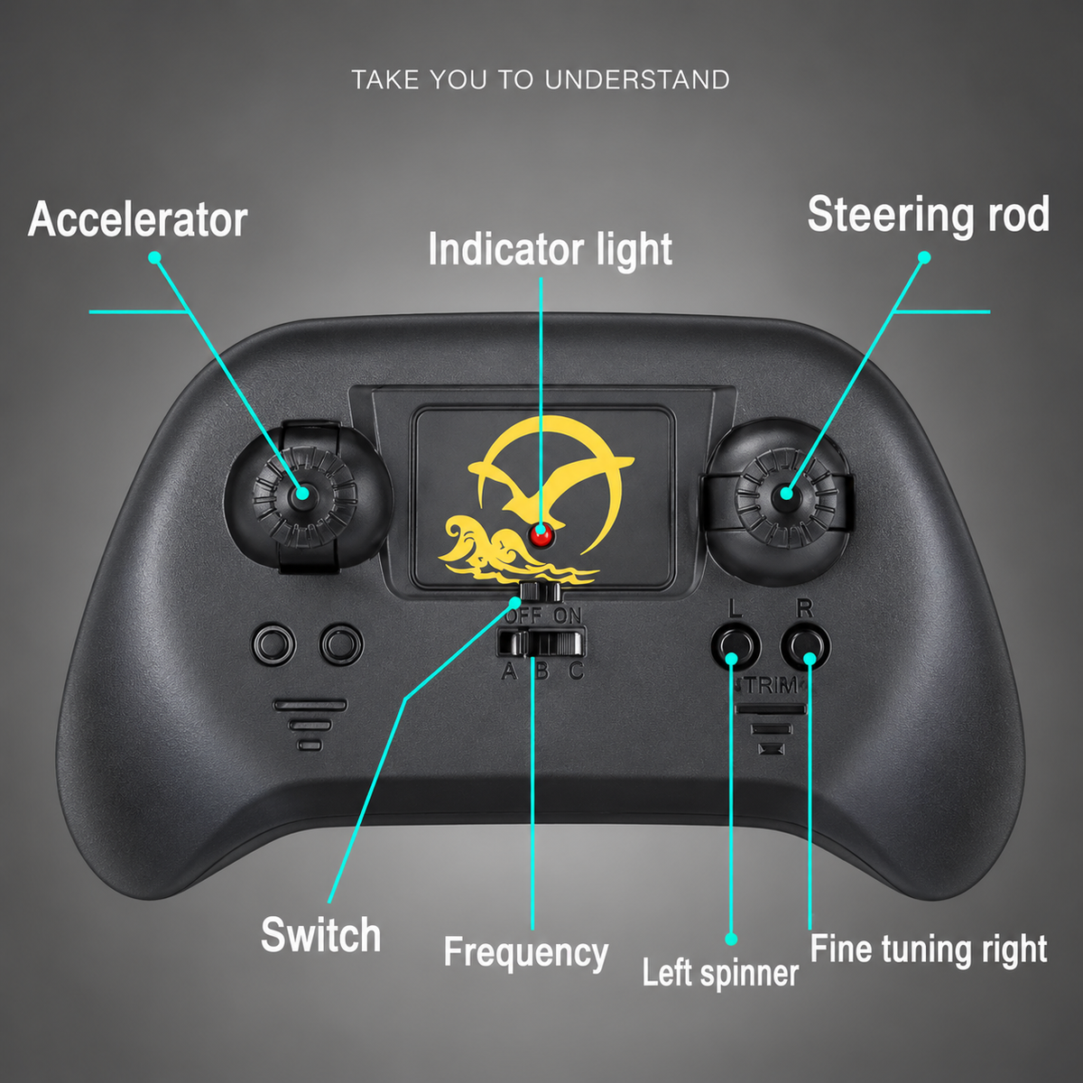 Remote Control Wall-Climbing Car with LED Lights