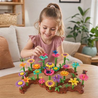 Flower Building Blocks Set