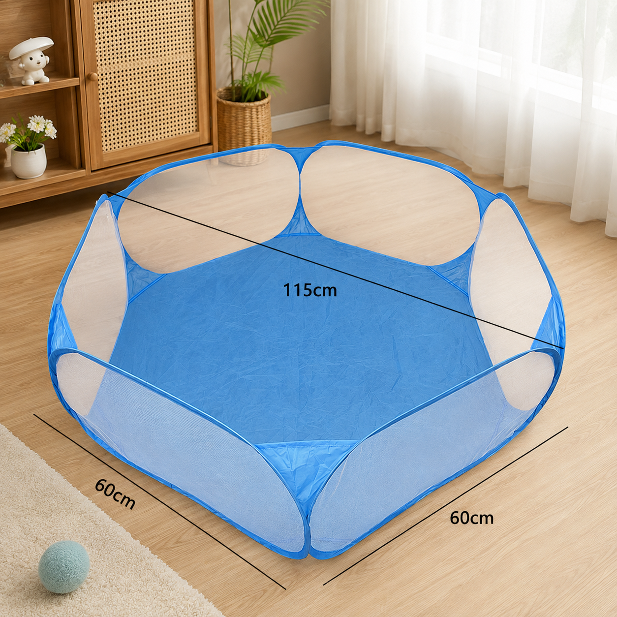 Portable Pop-Up Baby Playpen Tent for Toddlers
