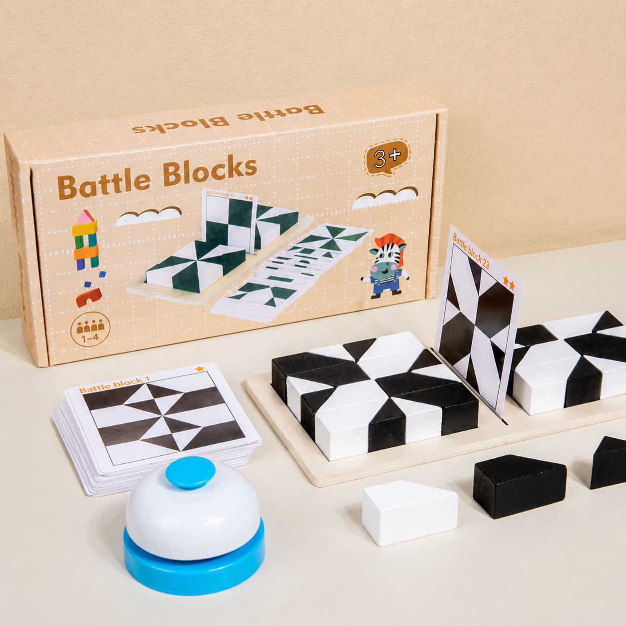 Dual Color Logic Puzzle Game in Pocket Size