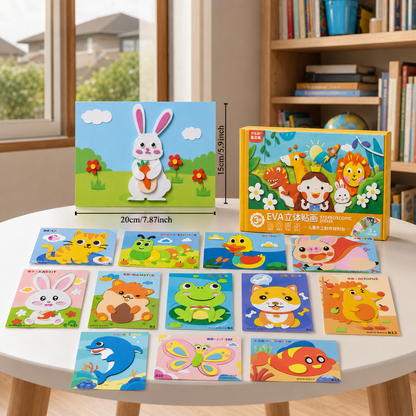 Creative sticker craft set for children