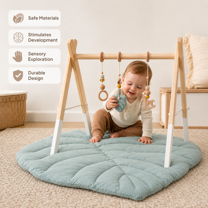 Baby Premium Wooden Play Mat