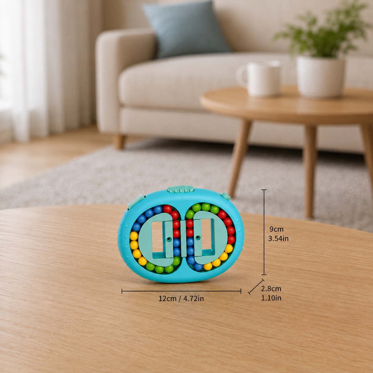 Two-sided Colour Ball Logic Game