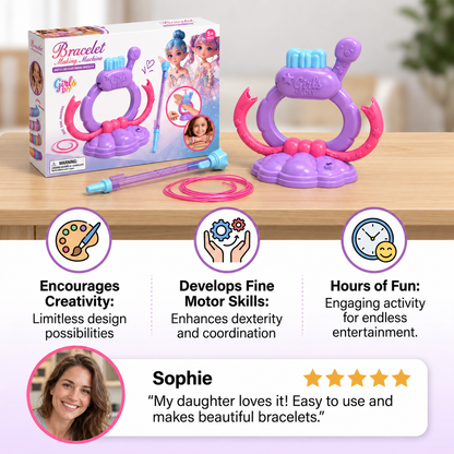 DIY Bracelet Making Machine Kit for Girls