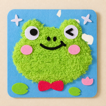DIY Embroidery Doll Set
