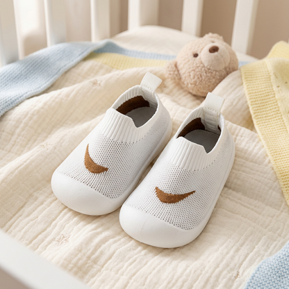 Summer Baby Shoes with Non-slip Soles and Breathable Material