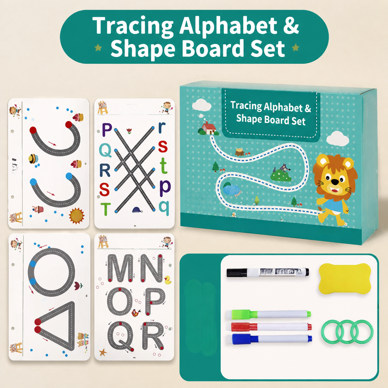 MagicLines - Magical Tracing Book Set