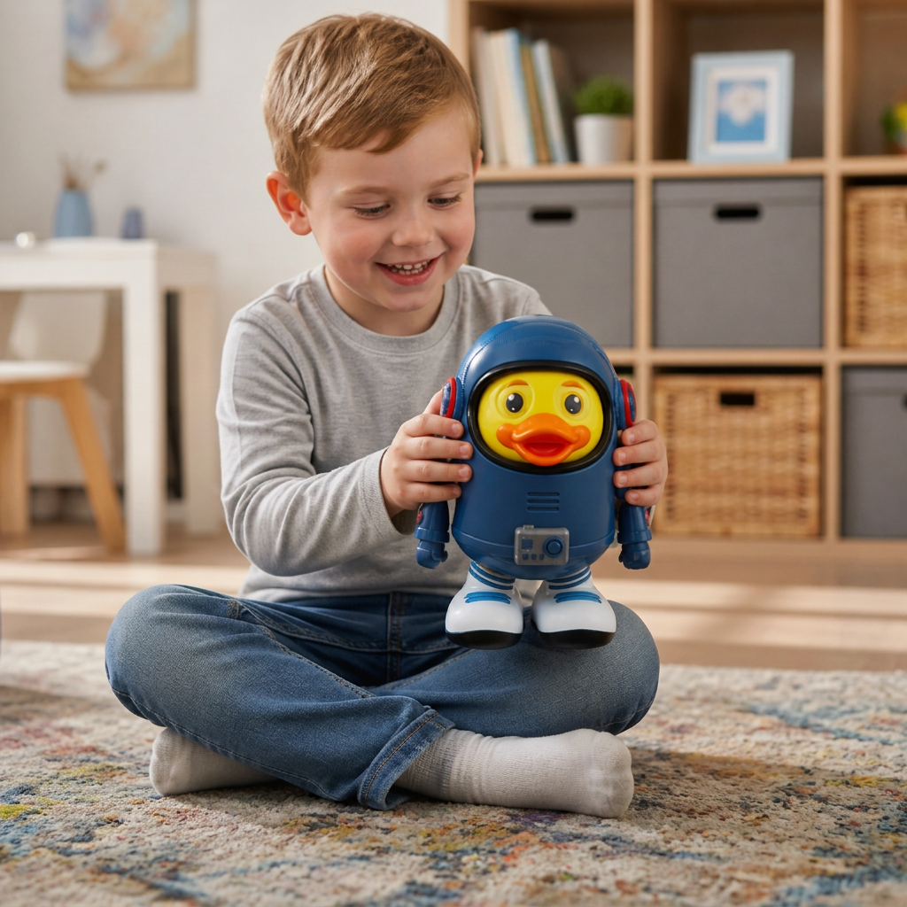 Dancing Astronaut Duck