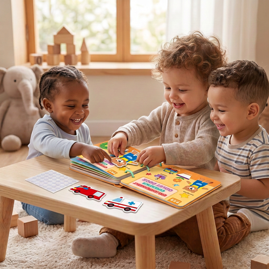 Cognitive Development Activity Book - Interactive Felt Book