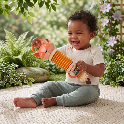 Fox Accordion - Musical Toy for Kids