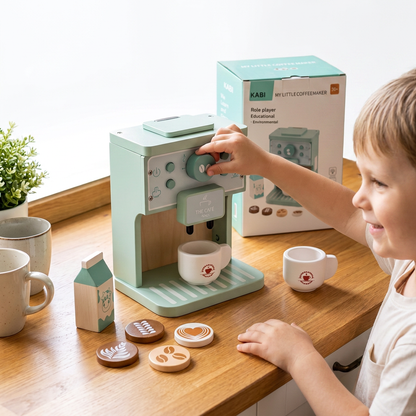 Little Barista Wooden Coffee Set