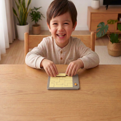 Wooden Tangram puzzle game